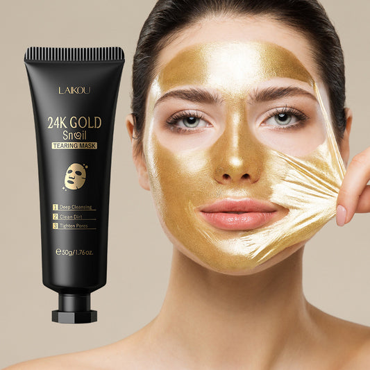 Gold Foil Snail Tear-Off Mask