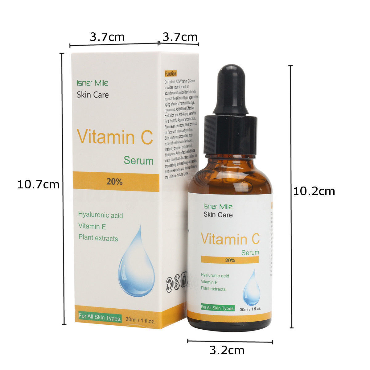 Vitamin C undiluted skin care product