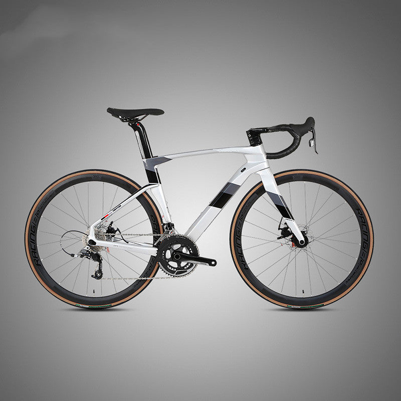 Carbon fiber road bike with Disc Brakes